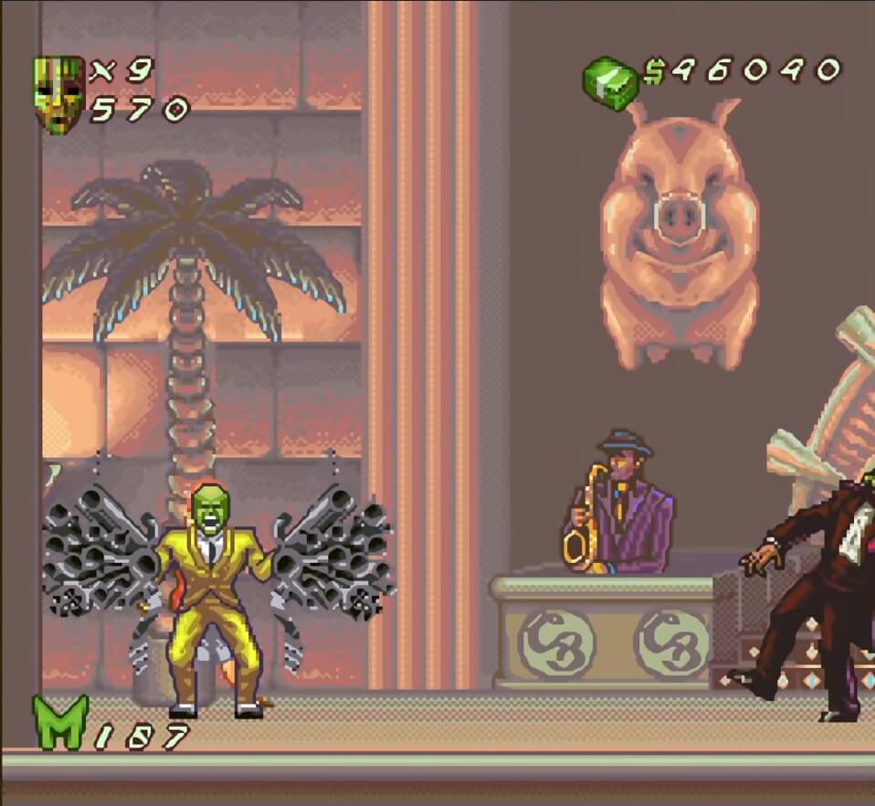 Mask, The - геймплей игры Super Nintendo\Famicom